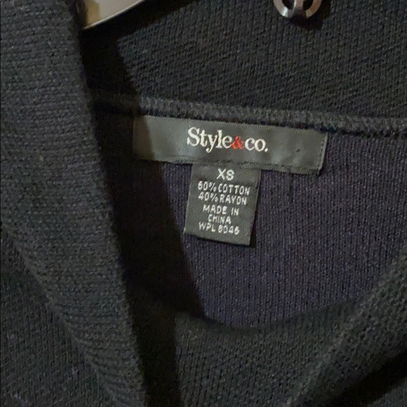 Purple turtle neck dress - Picture 2 of 2